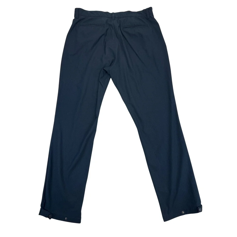 Banana Republic Pants Mens 34x32 Navy Aiden Performance Adjustable Snap Hem